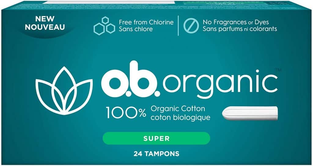 Best Overnight Option: O.B. Organic Tampons 