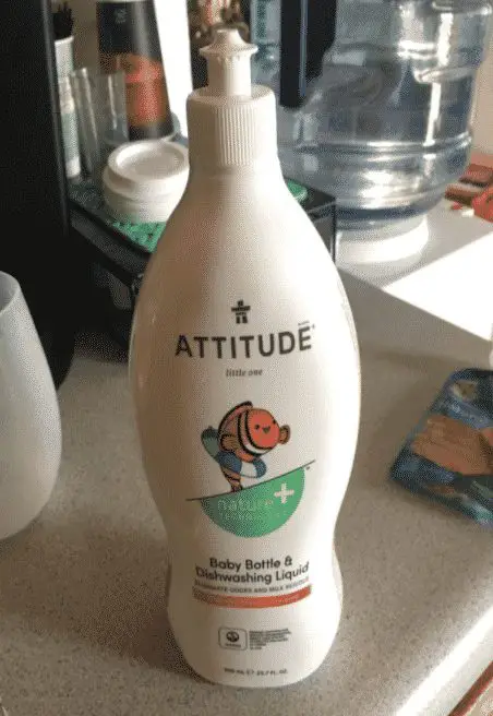 Bottle of Attitude baby bottle