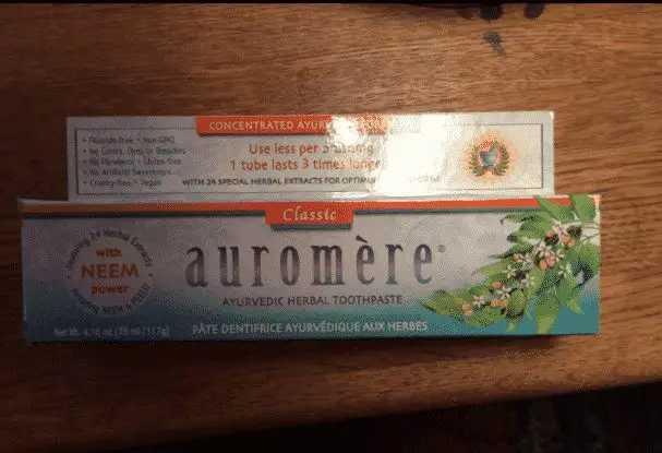 Auromere toothpaste