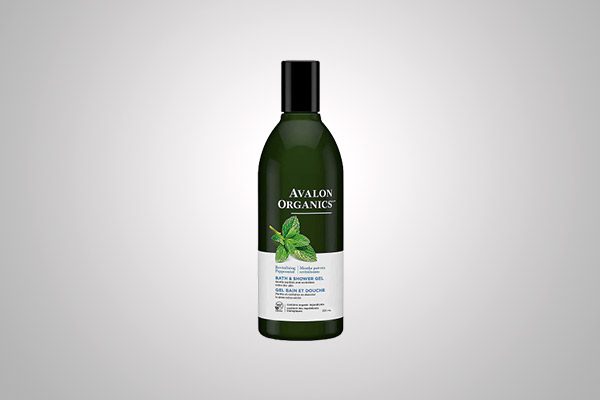 Avalon Organics Revitalizing Peppermint Bath & Shower Gel   