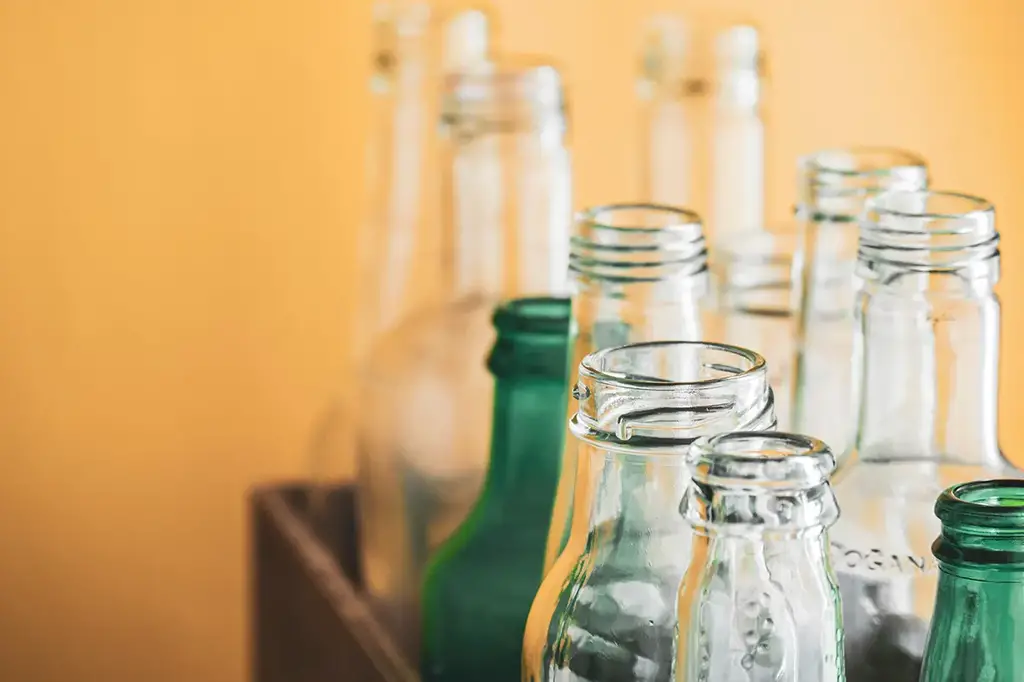 how to reuse glass bottles