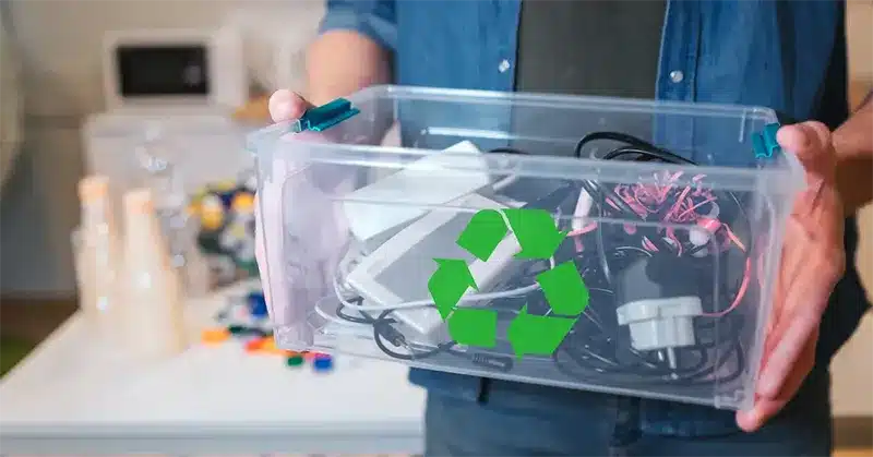 e-waste undergo recycling
