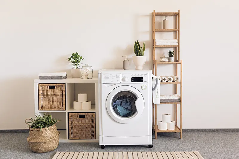 Clothes washer and dryer