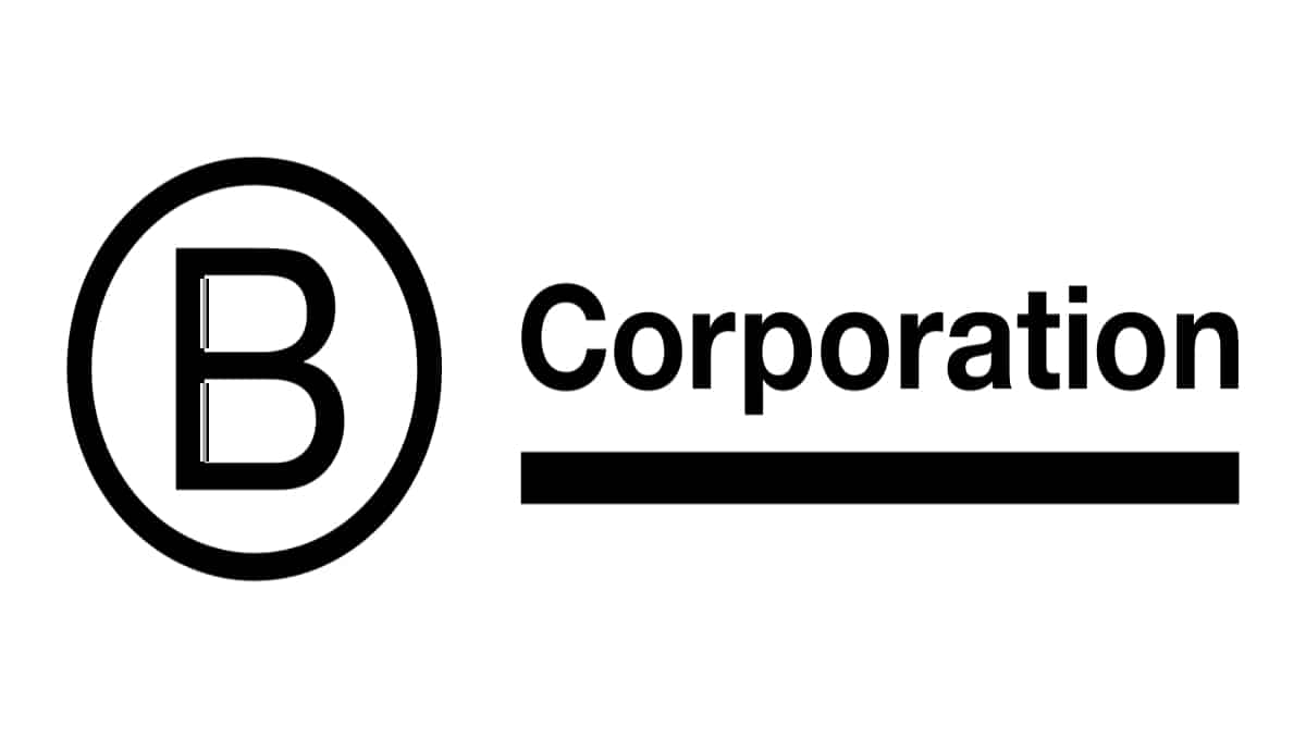 The Certified B Corporation logo.
