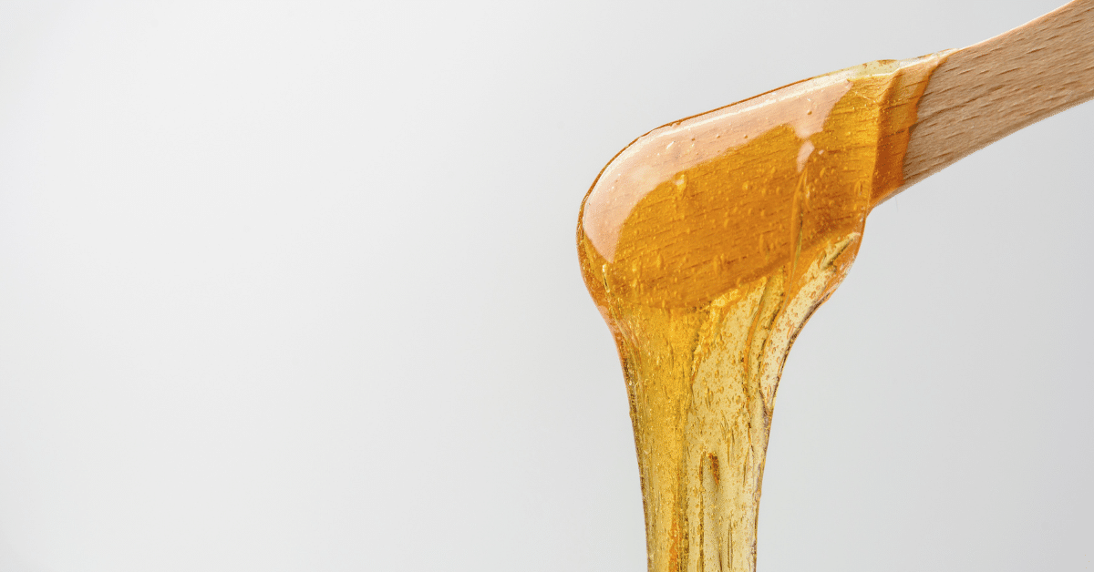 Honey mixture for hair removal.