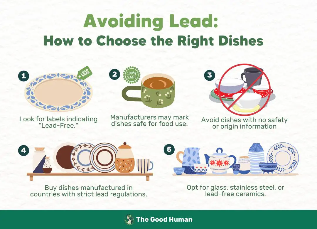 Avoiding lead and how to choose the right dishes.